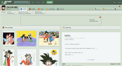 Desktop Screenshot of chi-chi-dbz.deviantart.com