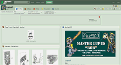 Desktop Screenshot of lupus1.deviantart.com