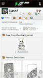 Mobile Screenshot of lupus1.deviantart.com