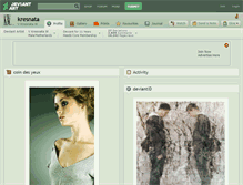 Tablet Screenshot of kresnata.deviantart.com