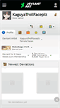 Mobile Screenshot of kaguyatrollfaceplz.deviantart.com