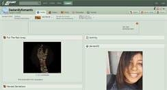 Desktop Screenshot of dastardlyromantic.deviantart.com