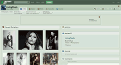 Desktop Screenshot of livingpixels.deviantart.com