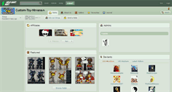Desktop Screenshot of custom-toy-nirvana.deviantart.com