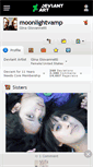 Mobile Screenshot of moonlightvamp.deviantart.com