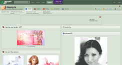 Desktop Screenshot of missalyvia.deviantart.com