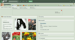 Desktop Screenshot of kismetskiss.deviantart.com