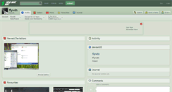 Desktop Screenshot of flywin.deviantart.com