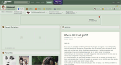 Desktop Screenshot of missanaj.deviantart.com