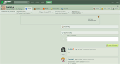 Desktop Screenshot of lunielu.deviantart.com