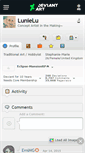 Mobile Screenshot of lunielu.deviantart.com
