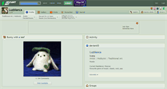 Desktop Screenshot of luzblanca.deviantart.com