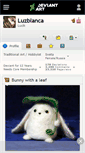 Mobile Screenshot of luzblanca.deviantart.com