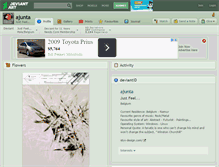Tablet Screenshot of ajunta.deviantart.com