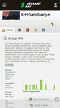 Mobile Screenshot of k-h-sanctuary.deviantart.com