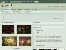 Tablet Screenshot of legacy112.deviantart.com