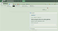 Desktop Screenshot of dashboom.deviantart.com