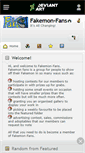 Mobile Screenshot of fakemon-fans.deviantart.com
