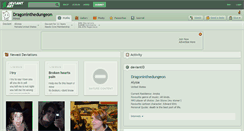 Desktop Screenshot of dragoninthedungeon.deviantart.com