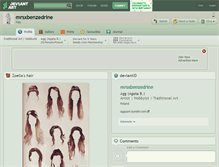 Tablet Screenshot of mrsxbenzedrine.deviantart.com
