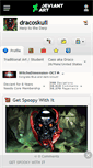Mobile Screenshot of dracoskull.deviantart.com