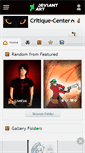 Mobile Screenshot of critique-center.deviantart.com