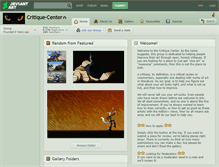 Tablet Screenshot of critique-center.deviantart.com