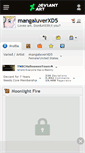 Mobile Screenshot of mangaluverxd5.deviantart.com