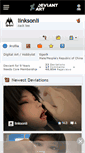 Mobile Screenshot of linksonli.deviantart.com