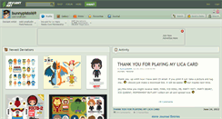 Desktop Screenshot of bunnypistol69.deviantart.com