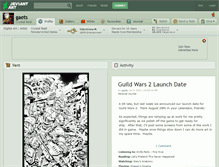 Tablet Screenshot of gaets.deviantart.com