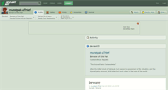 Desktop Screenshot of muratpak-athief.deviantart.com