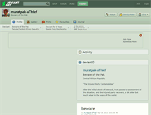 Tablet Screenshot of muratpak-athief.deviantart.com