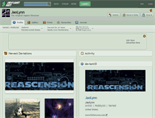 Tablet Screenshot of jaolynn.deviantart.com