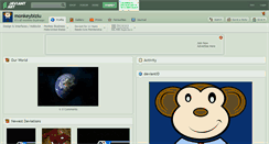 Desktop Screenshot of monkeybiziu.deviantart.com