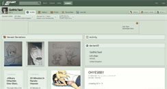 Desktop Screenshot of gothicyaoi.deviantart.com