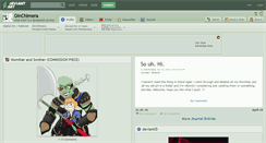 Desktop Screenshot of ginchimera.deviantart.com