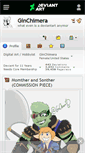 Mobile Screenshot of ginchimera.deviantart.com