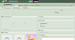 Desktop Screenshot of lovelypoison1.deviantart.com