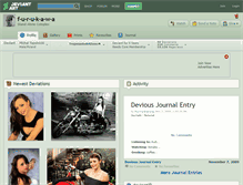 Tablet Screenshot of f-u-r-u-k-a-w-a.deviantart.com