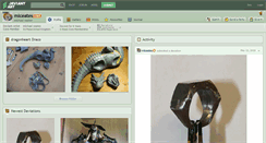 Desktop Screenshot of mlceates.deviantart.com