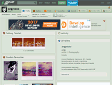 Tablet Screenshot of angyxoxo.deviantart.com