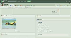 Desktop Screenshot of cheetah.deviantart.com