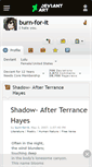 Mobile Screenshot of burn-for-it.deviantart.com
