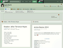 Tablet Screenshot of burn-for-it.deviantart.com