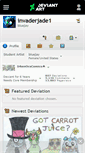 Mobile Screenshot of invaderjade1.deviantart.com