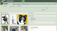 Desktop Screenshot of collie-fans.deviantart.com