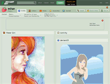 Tablet Screenshot of echan.deviantart.com