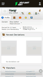Mobile Screenshot of haegr.deviantart.com