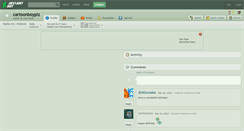 Desktop Screenshot of cartoonboyplz.deviantart.com